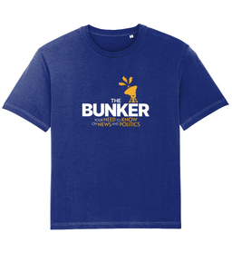 The Bunker – Blue with logo – T shirt