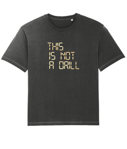 This Is Not A Drill – Logo Grey – T-Shirt