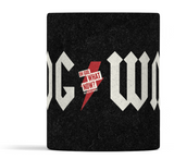 Oh God, What Now? – Lightning Bolt Rock – Mug BLACK