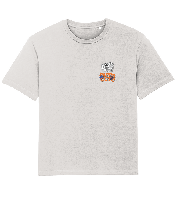 Paper Cuts – Small logo off white – T-Shirt
